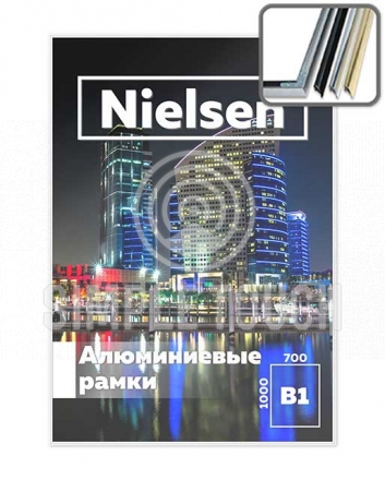 Рамка Nielsen формата B1 (700х1000 мм) Цветная