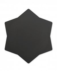 Меловой ценник "шестиугольник" (71x81 мм)