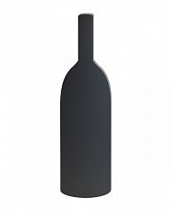 Меловая доска "Винная бутылка" (370x1200 мм)