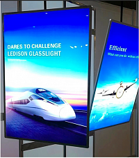 Лайтбокс Glass Light Panels A1 c закаленным стеклом, толщина 12 мм.