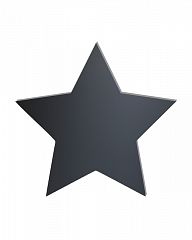 Фигурная доска "Звезда" (160x160 мм)